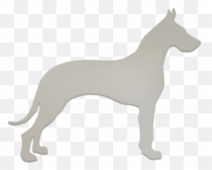 295 X 235 Specialty Shape Aluminum Sign Blank - Great Dane Great Dane Png,Great Dane Png