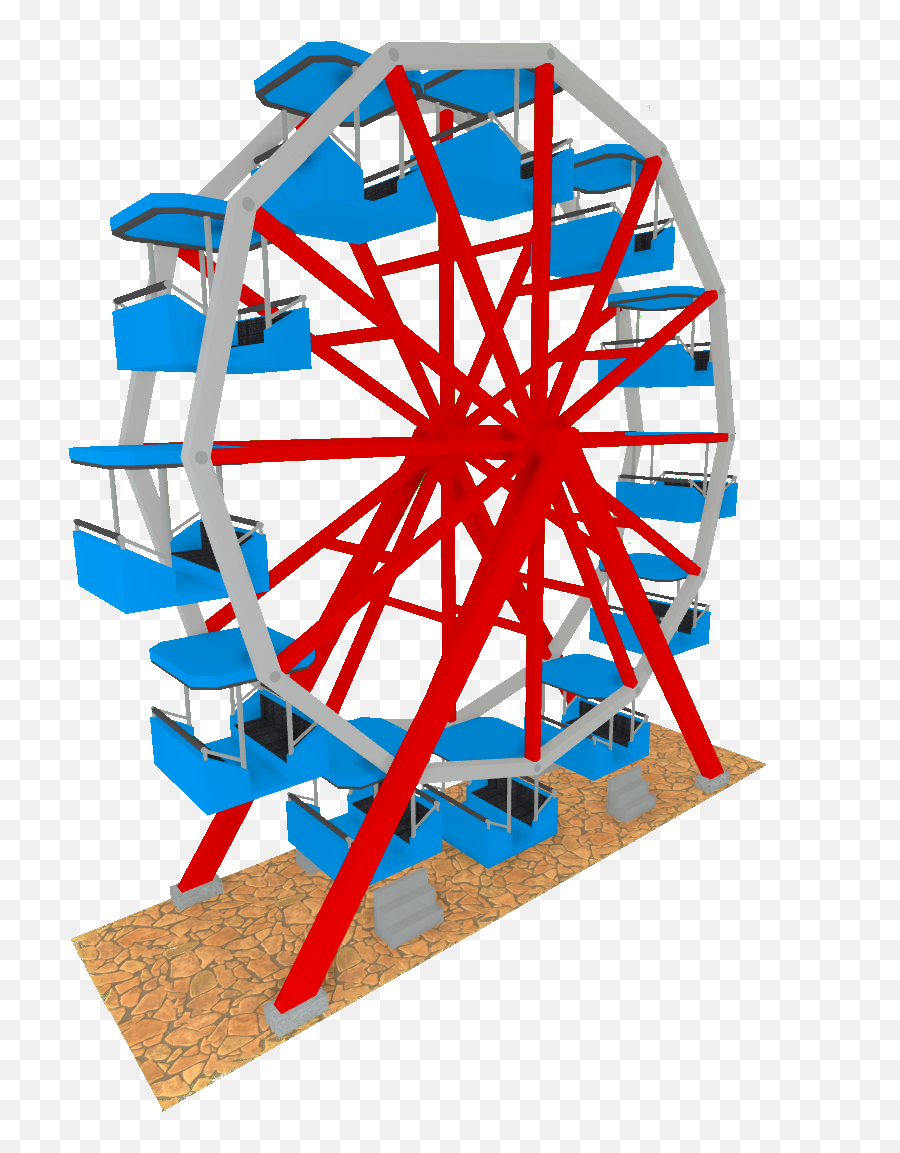Ferris Wheel - Ferris Wheel Png,Rollercoaster Png