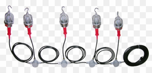 Incandescent Explosion Proof String Lights Western - png