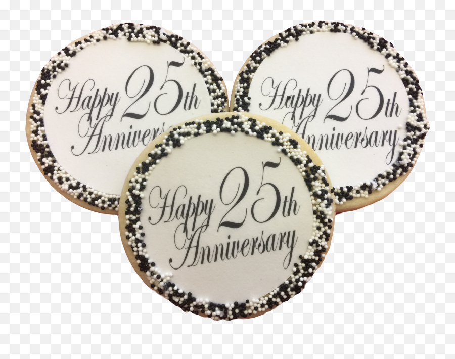 Download Hd Happy Anniversary Sugar Cookies With Nonpareils - Happy Png,Www Png Com