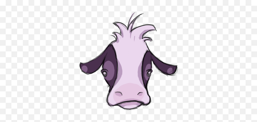 Download Hd Cow Head - Cartoon Transparent Png Image Cartoon,Cow Head Png
