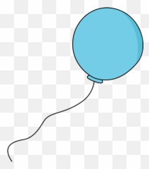 42 Party Clipart Balloon Art Clipartlook - With String png