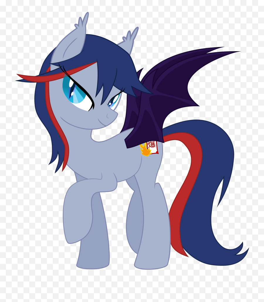 1475169 - Artistsevenfates Bat Pony Bat Wings Derpibooru Cartoon Png,Ryuko Matoi Png