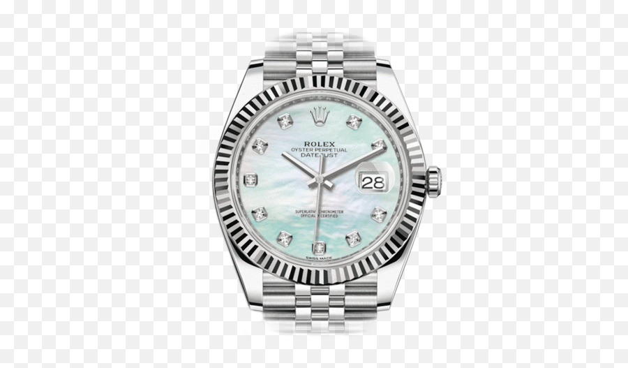 Rolex Datejust Png 2 Image - Rolex Datejust 41 Mother Of Pearl,Rolex Logo Png