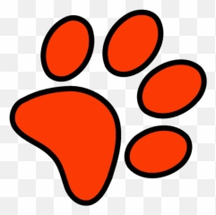Library Dog Paws Clipart - Ed Sheeran Paw Print Png,Paw Print Logo