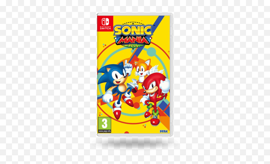 Sonic Mania Plus Nintendo Switch Card - Sonic Mania Nintendo Switch Png,Sonic Mania Png