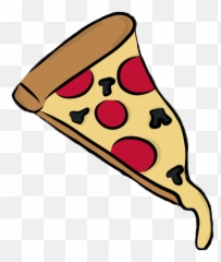 Pizza - Pizza Png Draw,Pizza Cartoon Png