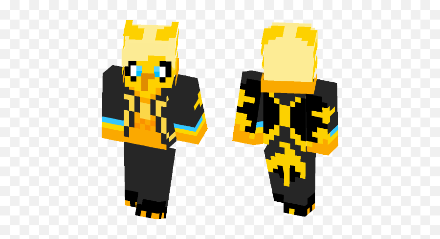 Download Team Instinct Zapdos Minecraft Skin For Free - Custom De Naruto Bijuu Png,Zapdos Png