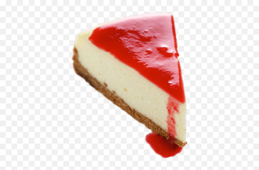 Cheesecake With Coulis Transparent Png - Cheesecake No Background,Cheesecake Png