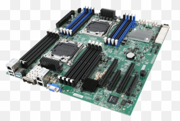 Motherboard Png Photos - Intel S2600stbr,Motherboard Png