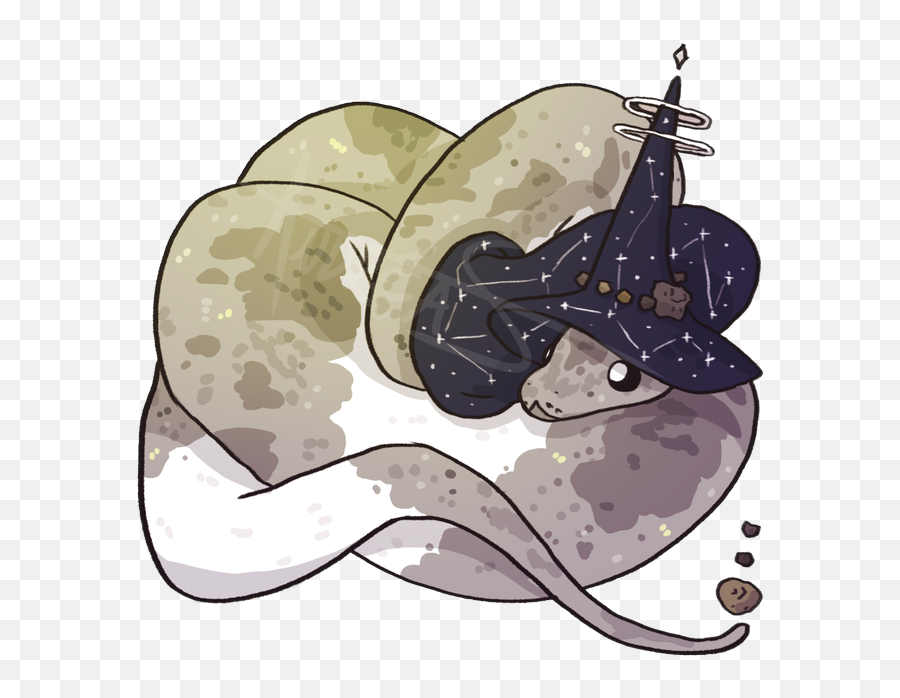 Cute Snake Witch Transparent Png Image - Cute Ball Python Drawing,Ravenclaw Png
