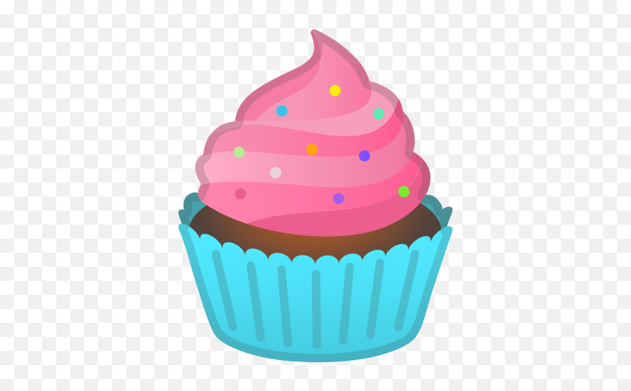 Cupcake Emoji - Cupcake Emoji Png,Cake Emoji Png