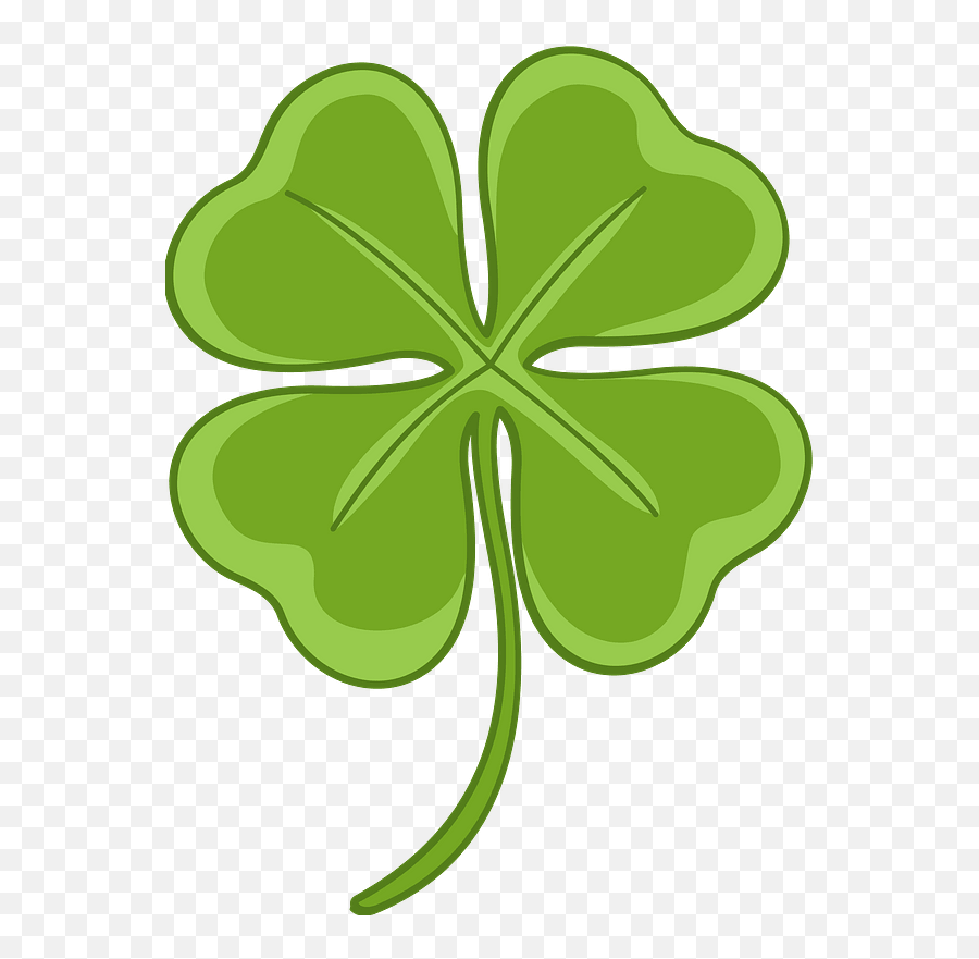 Four Leaf Clover Clipart - Lovely Png,Four Leaf Clover Transparent