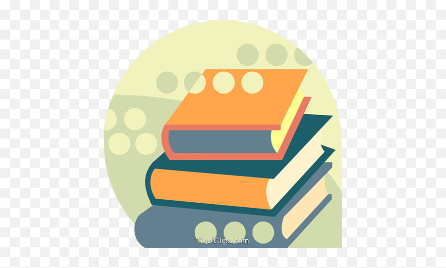 Stack Of Books Royalty Free Vector Clip Art Illustration - Library Staff Book Recommendations Png,Stack Of Books Png