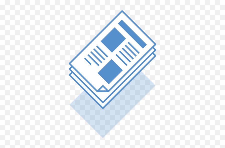 Newspaper Free Icon Of 3d Documents - Icon Png,Newspaper Icon Png