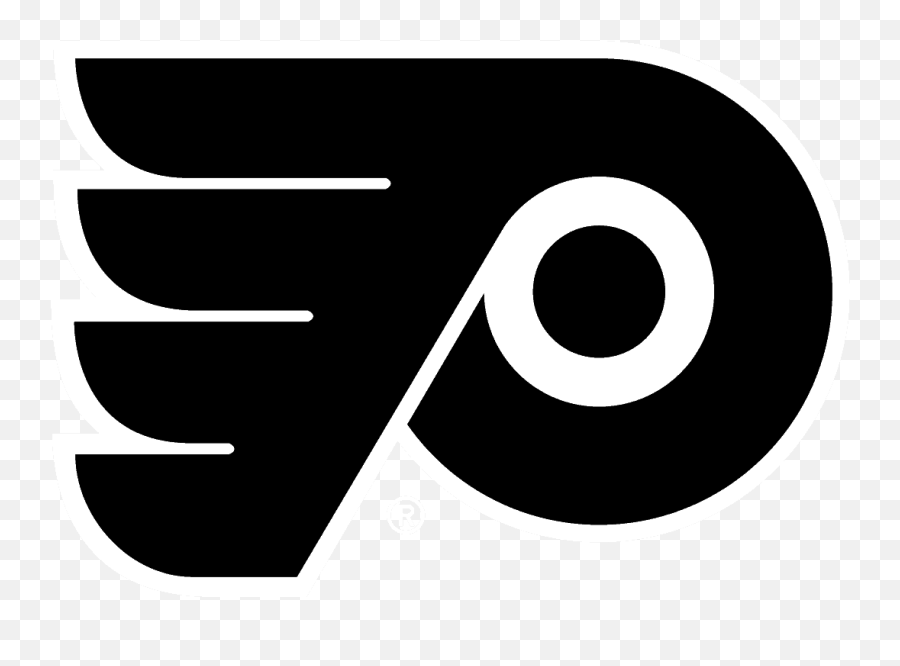 Philadelphia Flyers Black And White Logo Png