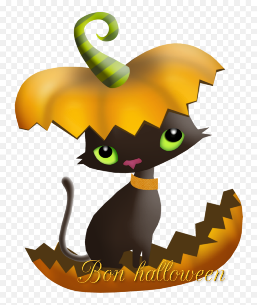 Download Tubes Png Halloween Cat - Clip Art,Halloween Cat Png