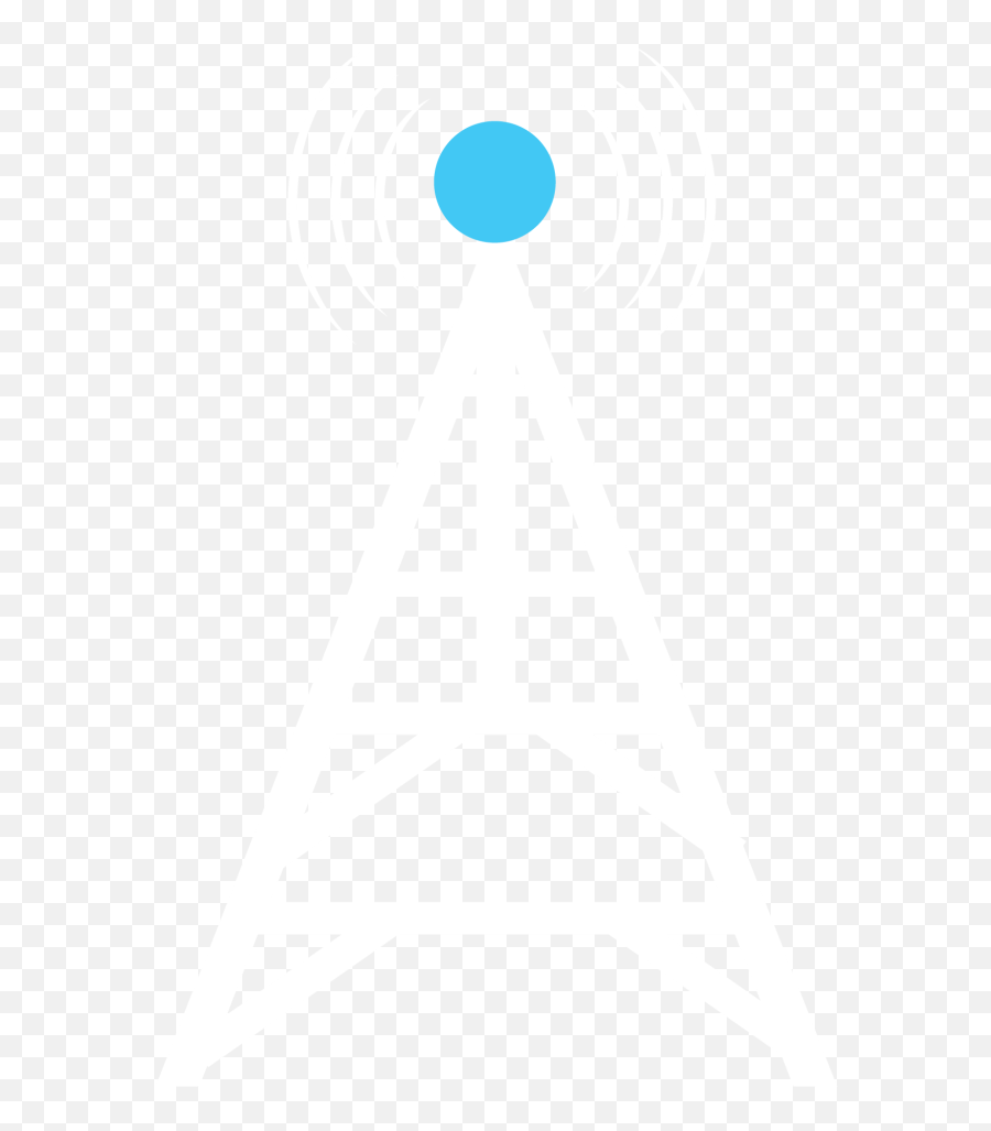 Download Radio Tower Epitting Signal - Tower Png Image With Dot,Radio Tower Png