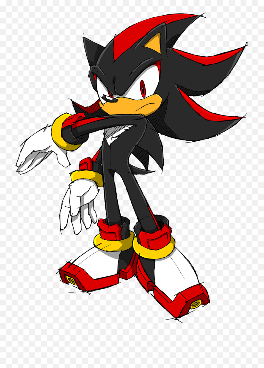 Shadow The Hedgehog Sonic Channel - Shadow The Hedgehog Sonic Channel Art Png,Shadow The Hedgehog Transparent