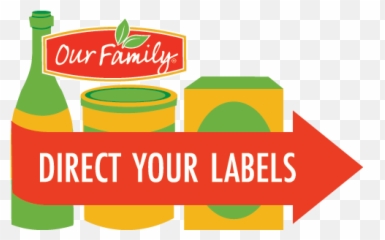 Direct Your Labels - Our Family png