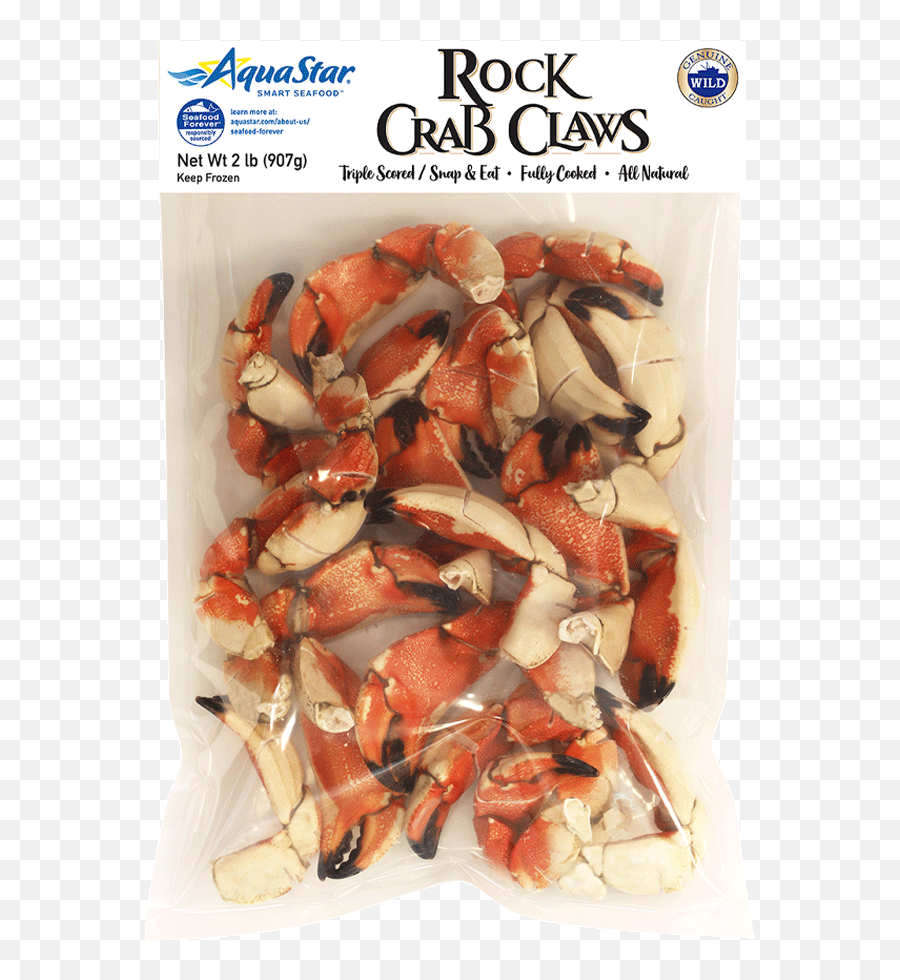 Rock Crab Claws With Dipping Sauces - Frozen Crab Claws Png,Crab Legs Png