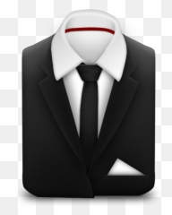 Manager Suit Black Tie Icon Free Download As Png And Ico - Coat And Clipart