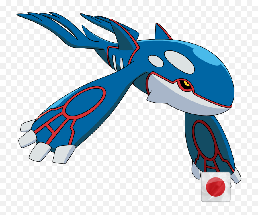 Kyogre 10years - Pokemon Kyogre Png,Groudon Transparent