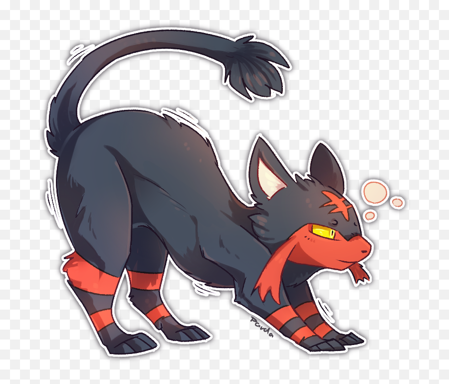 Pokemon Sun U0026 Moon General Discussion Flight Rising - Canidae Png,Litten Png