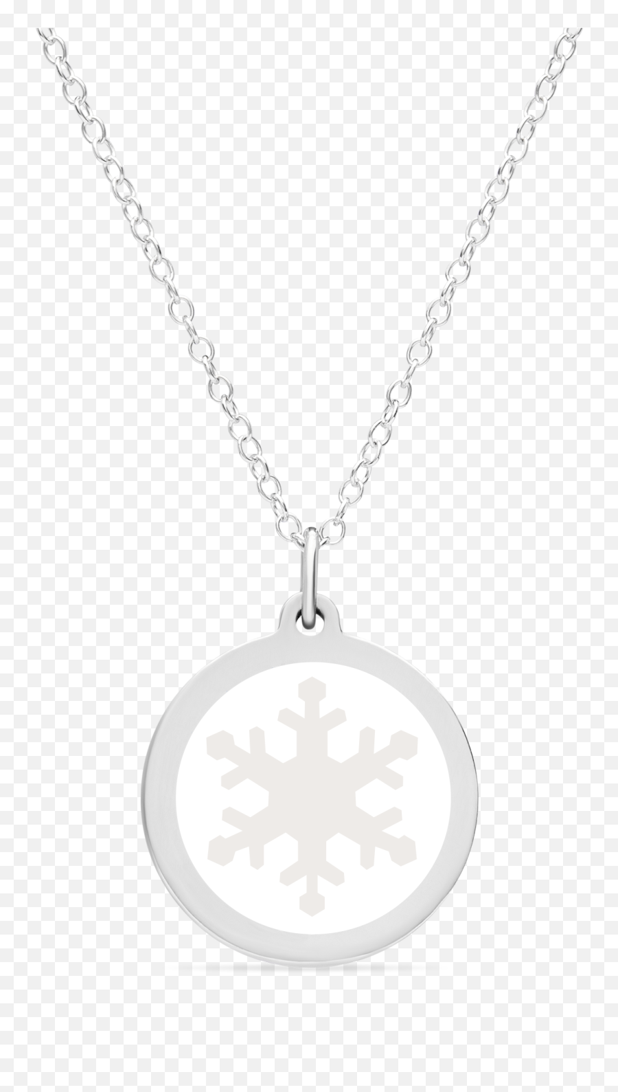 White No Chain - Mother Guardian Angel Quotes Png,Silver Snowflake Png