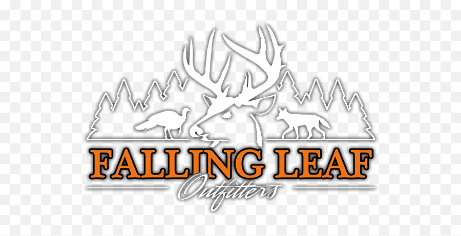 Falling Leaf Outfitters - Language Png,Deer Hunting Logo