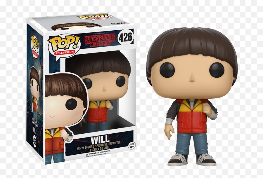 Funko Vinyl Stranger Things - Funko Will Stranger Things Png,Funko Pop Png