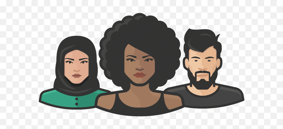 Diversity Avatars - Ethnicity Icon Png,Diversity Icon - free ...