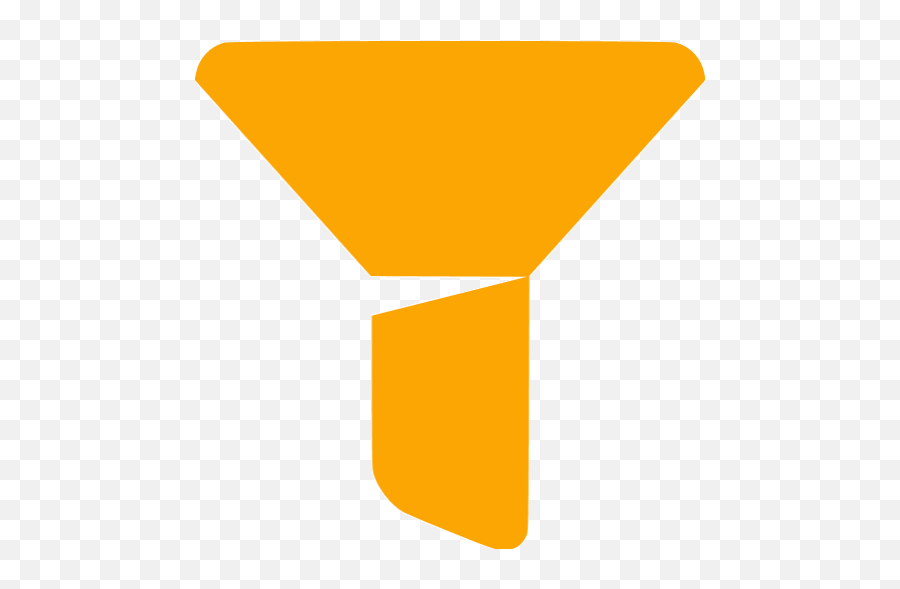 Orange Filled Filter Icon - Free Orange Filter Icons Filter Icon Orange Png,Icon For Filter