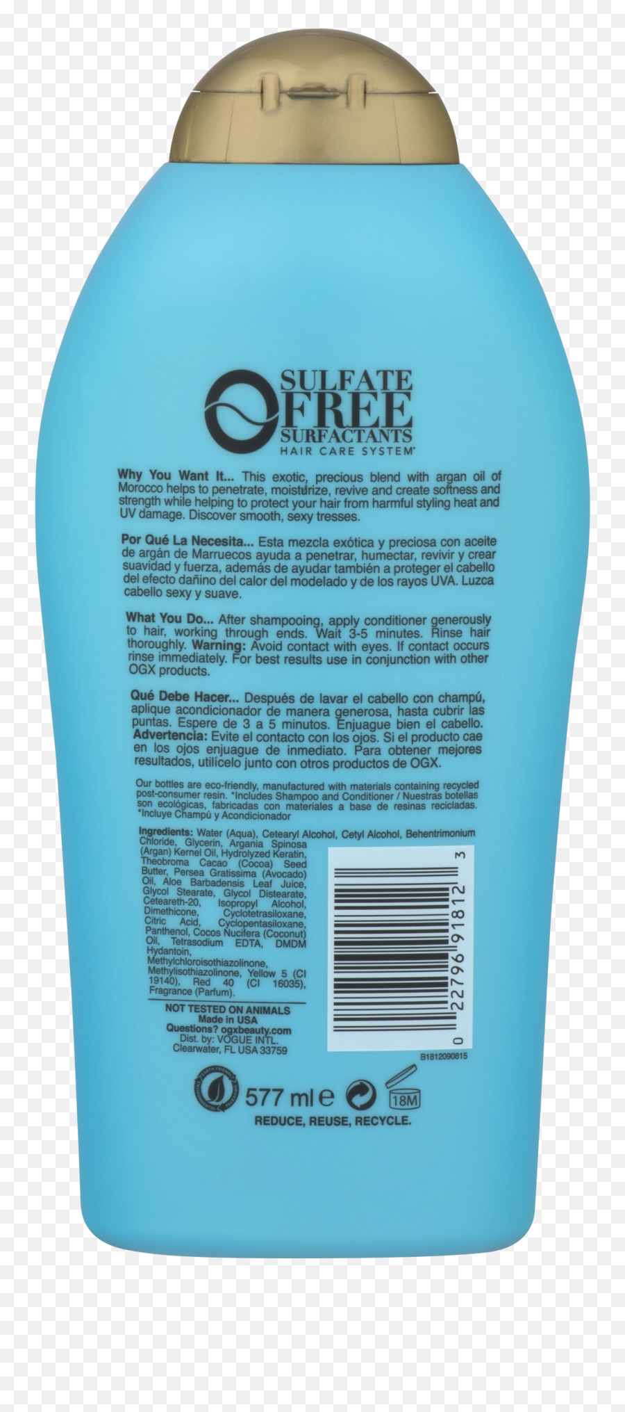 Ogx Renewing Argan Oil Of Morocco Hydrating Hair Conditioner Cold - Pressed Argan Oil To Help Moisturize Soften U0026 Strengthen Hair Parabenfree With Lotion Png,Productos Icon Para El Cabello