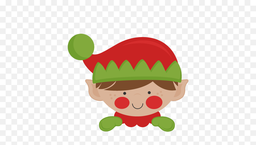 Free Png Images - My Cute Clipart Christmas,Peeking Png