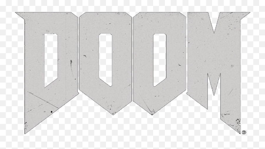 Doom 4 Logo Png Banner Free Download - Doom Logo White Png,Doom Logo Png
