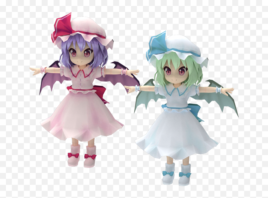 Pc Computer - Touhou Remilia Scarlet Model Png,Flandre Scarlet Icon