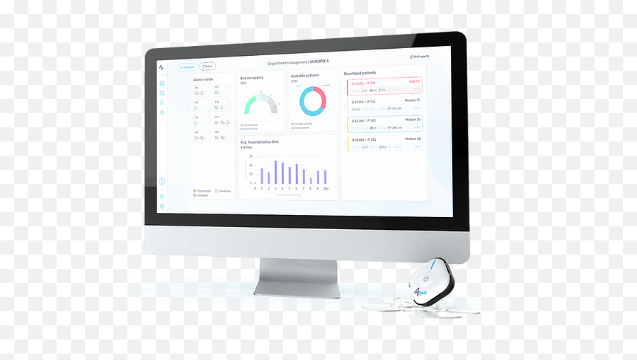 Biobeat Medical Smart - Monitoring Office Equipment Png,Remote Monitoring Icon