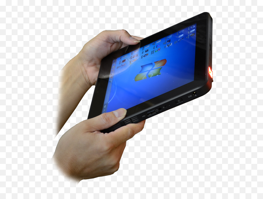 Windows Tablet Pc With Barcode Scanner Cybernet - Barcode Scanner Tablet Png,Barcode Scanning Icon