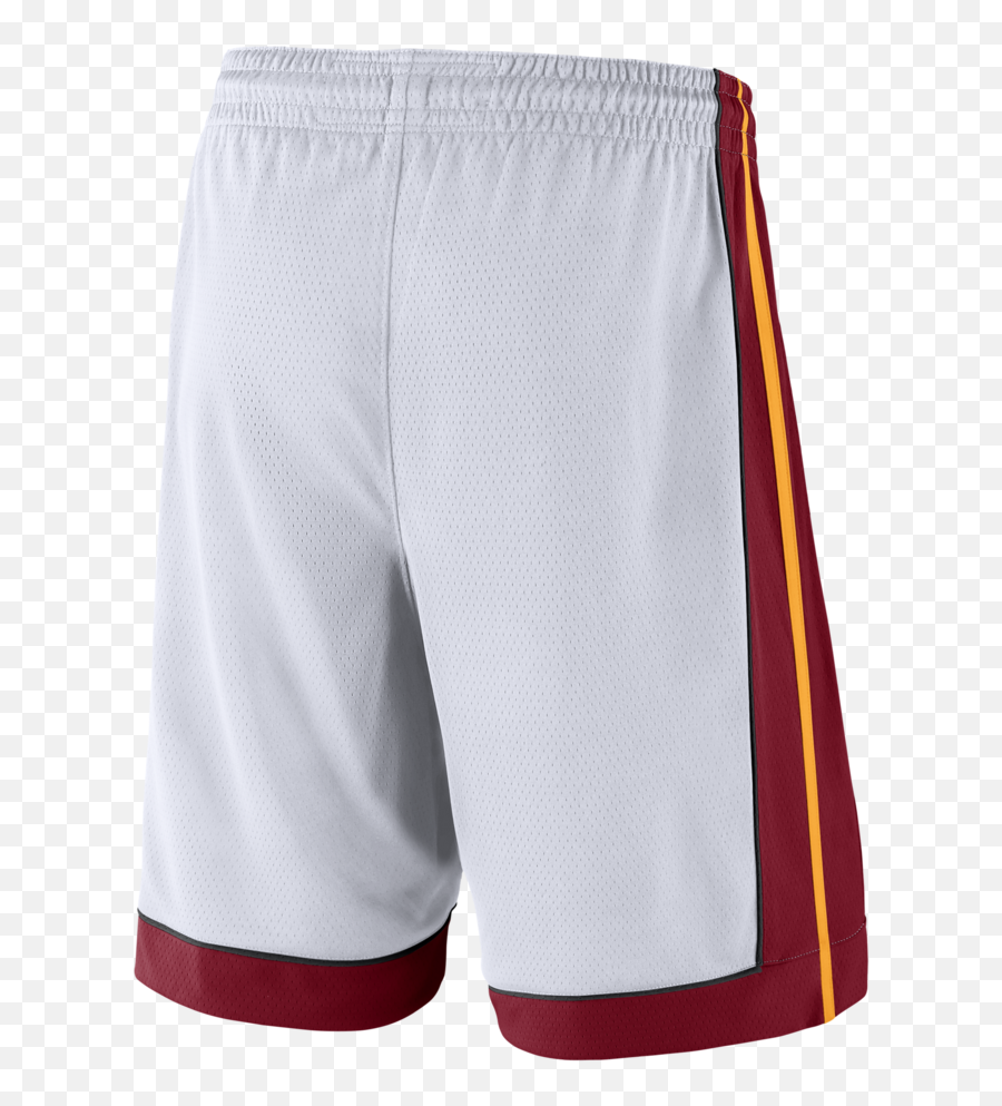 Nike Miami Heat Swingman Shorts White - Miami Heat Nike White Shorts Png,Nike Womens Icon Shorts