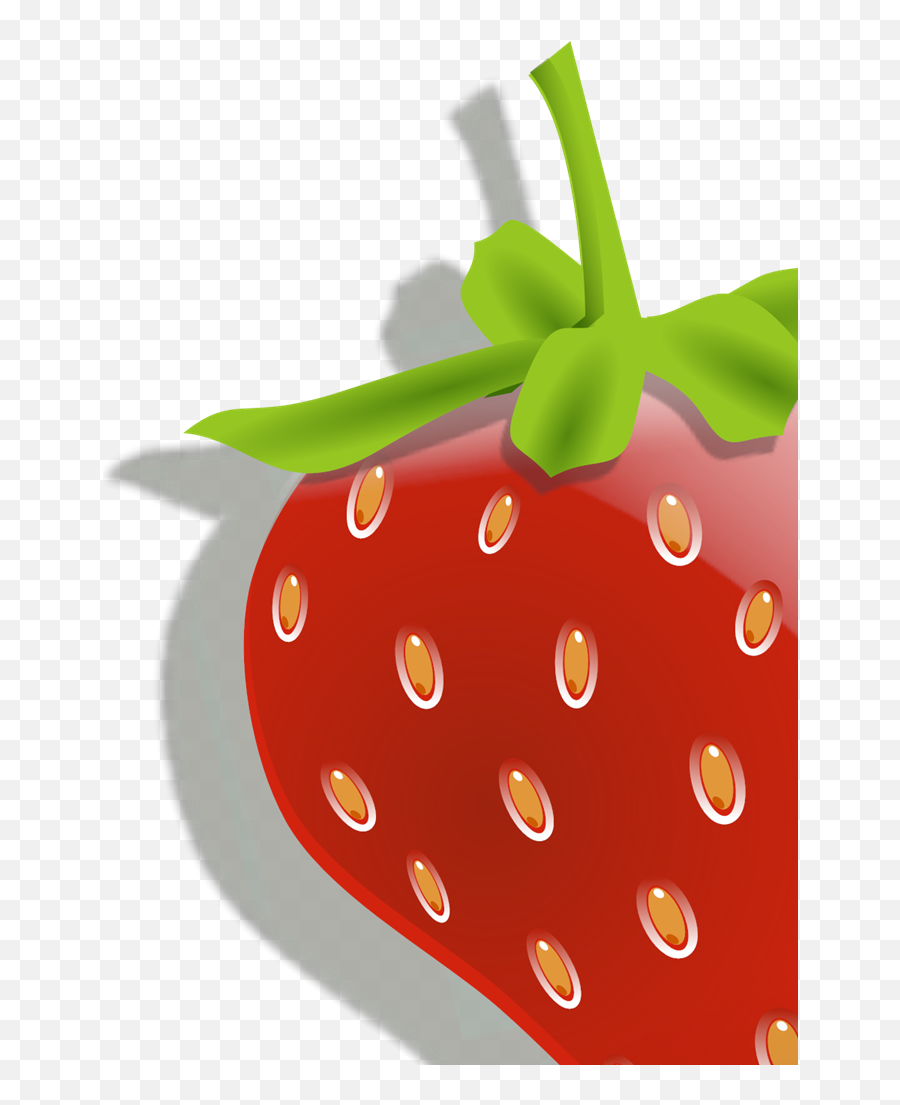 Strawberry 7 Svg Vector Clip Art - Svg Clipart Strawberry Clker Png,Cute Strawberry Icon