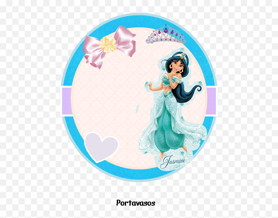 Jasmine Free Printable Mini Kit De Disney - Jasmine Aladdin 2019 Png,Princess Jasmine Png