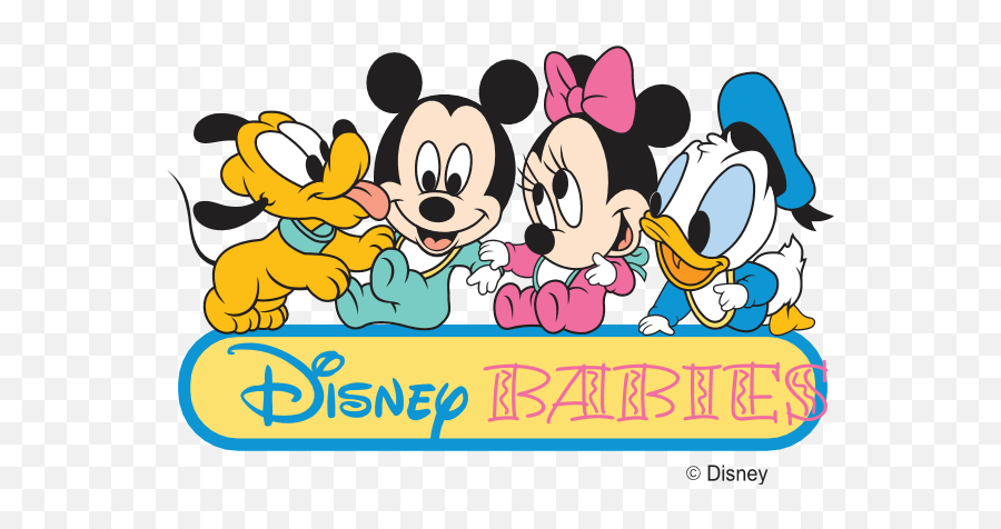 Disney Babies Logo Vector - Freevectorlogonet Baby Mickey And Friends Png,Disney Logos