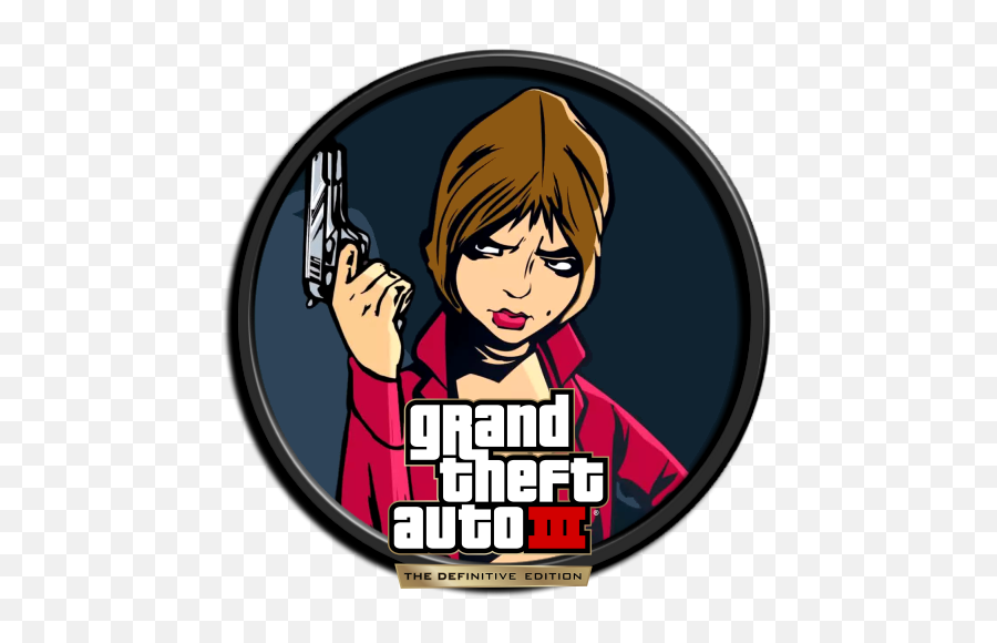 Gta Trilogy Desktop Icons - Classic And Definitive Edition Grand Theft Auto Iii The Definitive Edition Png,San Andreas Icon