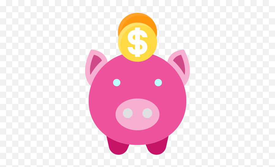 Piggy Bank - Free Business And Finance Icons Imagens De Cofrinho Png,Simple Bank Icon