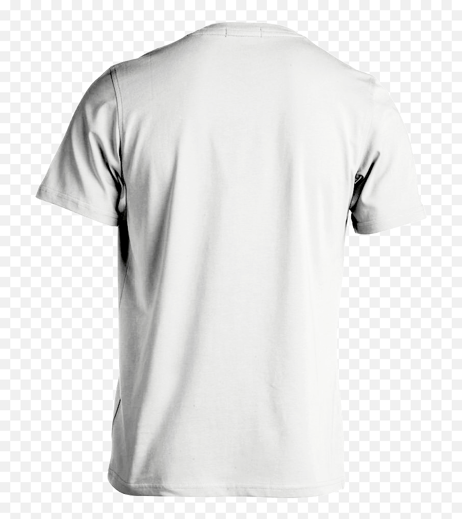 Free White T Shirt Png Download Back Template - shirt Png