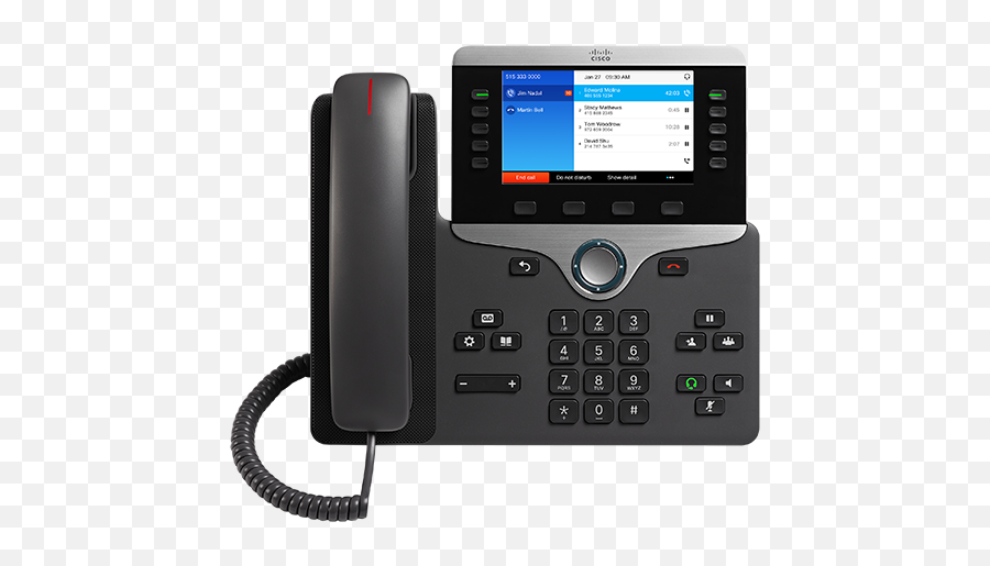Cisco 8861 Call Manager Phone Cp - 8861k9u003d 5lines 2 X Gigabit Ports Poe Colour Display Charcoal Png,Call Manager Icon