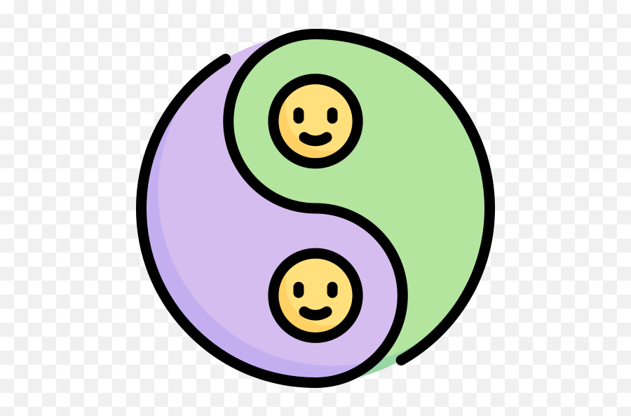 Yin Yang Free Vector Icons Designed By Freepik - Dot Png,Yin Yang Icon