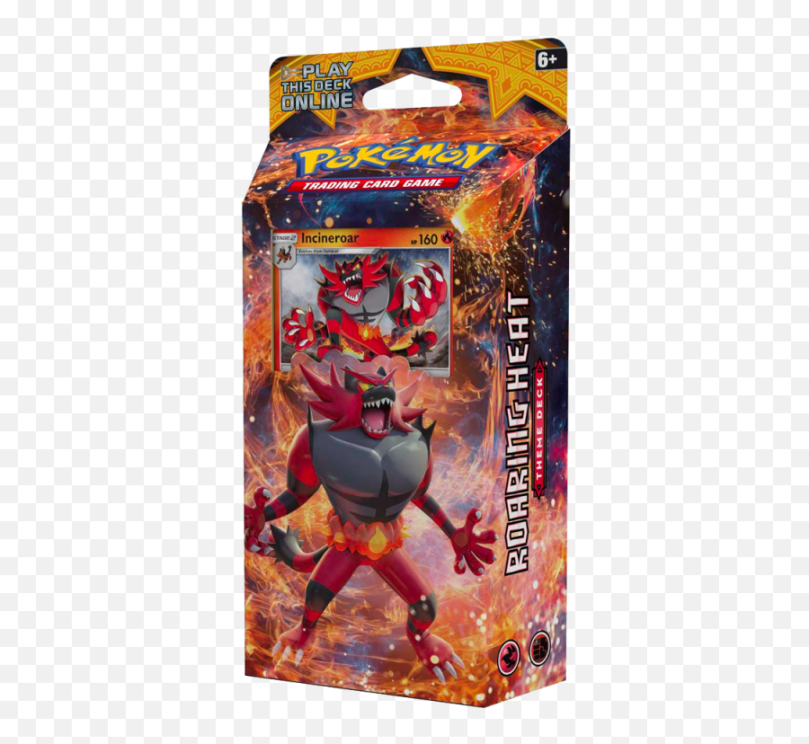 Sun U0026 Moon Roaring Heat Incineroar Theme Deck - Pokemon Png,Incineroar Png