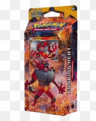 Sun U0026 Moon Roaring Heat Incineroar Theme Deck - Pokemon Png,Incineroar Png